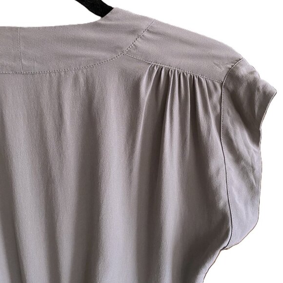 Aritzia Babaton Corbett 100% Silk Romper in gray - Picture 9 of 16